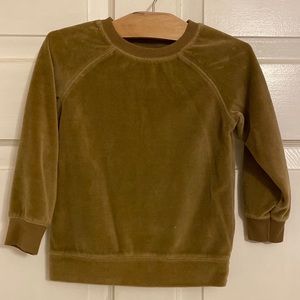 Old Navy velour pullover size 4T
